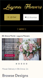 Mobile Screenshot of lagunaflowers.net